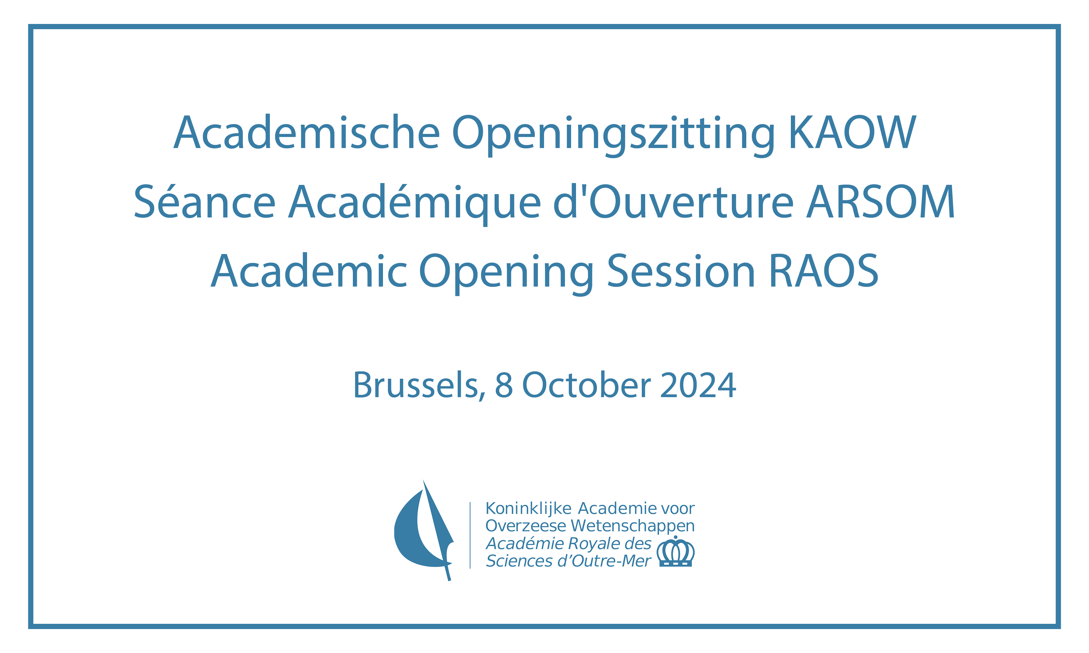 Academic Opening Session RAOS 2024